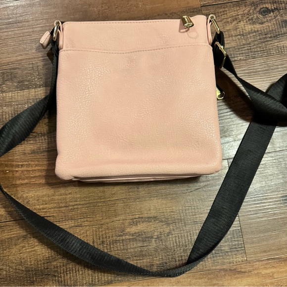 STEVE MADDEN Faux Leather Pink Quilted Crossbody Bag Purse Fashion - Picture 2 of 15